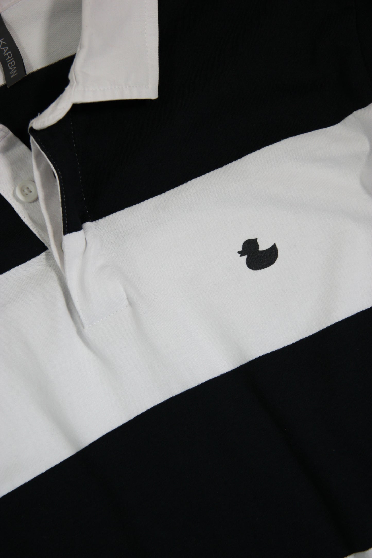 RUGBY SHIRT NAVY/WHITE