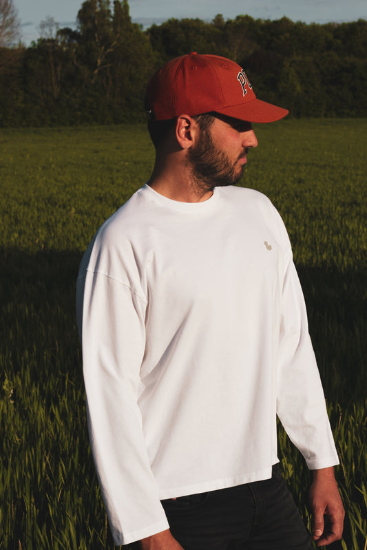 BASIC LONGSLEEVE-WHITE